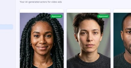 Realistic AI presenters